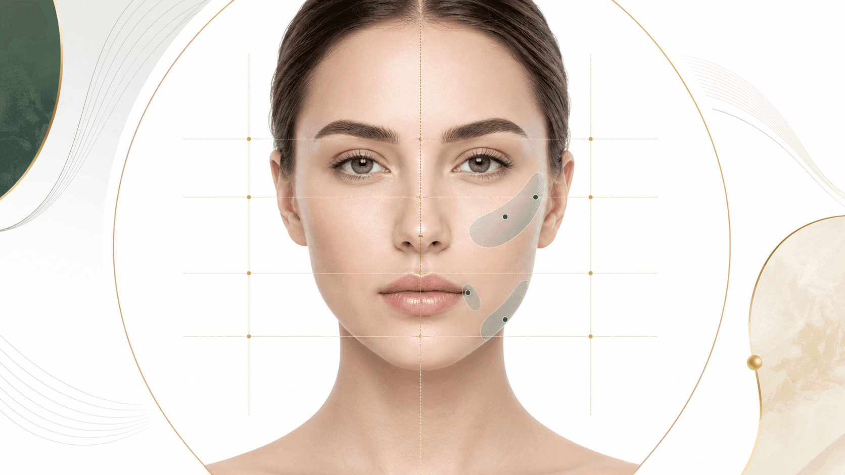 Puntos de compensación con ácido hialurónico para armonización de asimetría facial