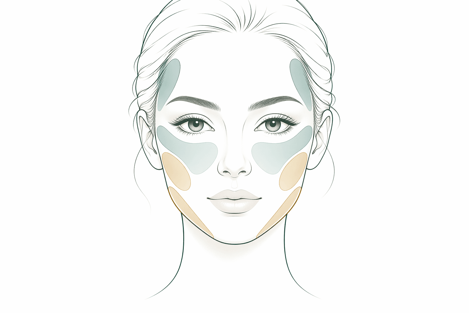 Pérdida de volumen facial después de bajar de peso con semaglutida — cara de Ozempic