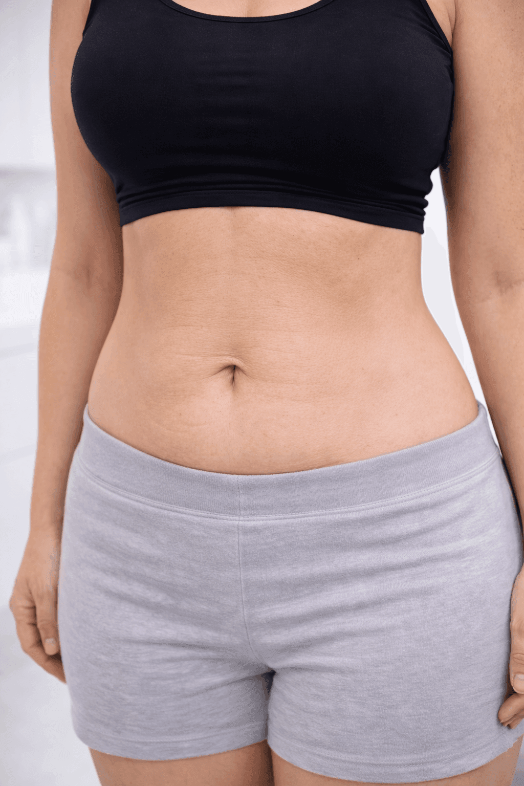 Piel flácida y sobrante en abdomen después de bajar de peso