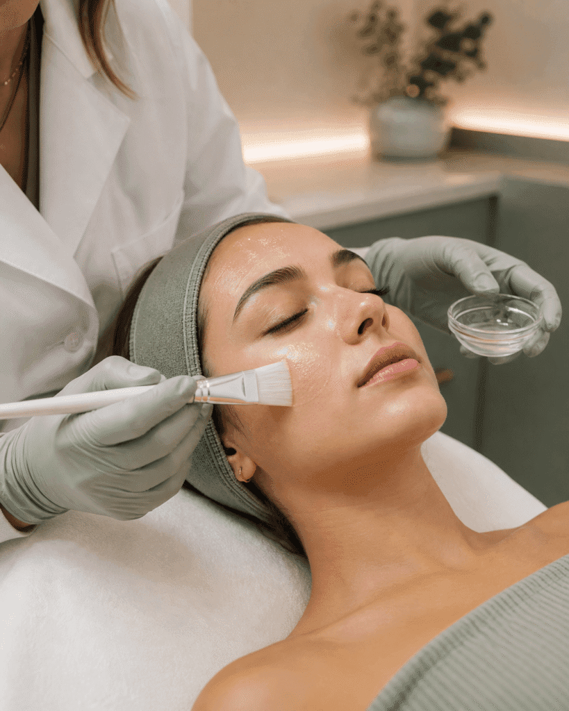 Protocolo médico anti-acné con peeling de ácido salicílico en ALUMED